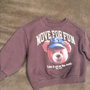 Zara Toddler Crewneck Sweatshirt